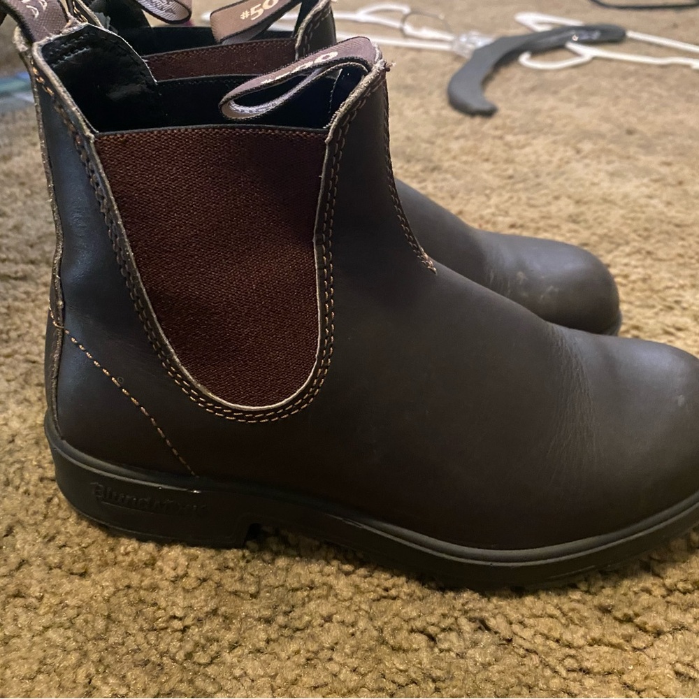 Blundstone Womens Dark Brown Chelsea Boots (style: 500)